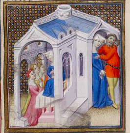 Virginia, femme de Lucius Voluminus, chassée du temple de Chasteté