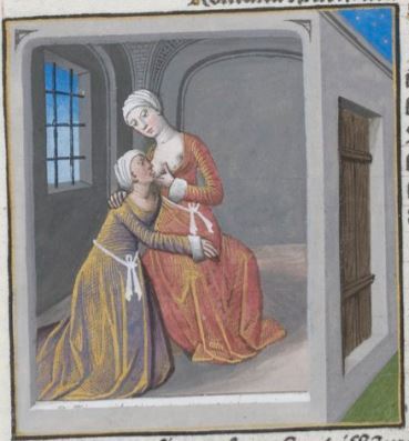 [A Roman Woman Saves Her Mother with her own Breast Milk]