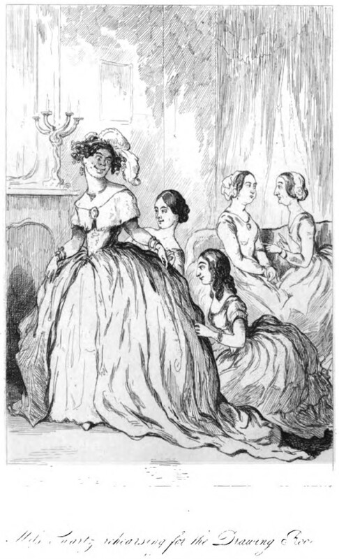 Miss Swartz rehearsing for the Drawing-Room