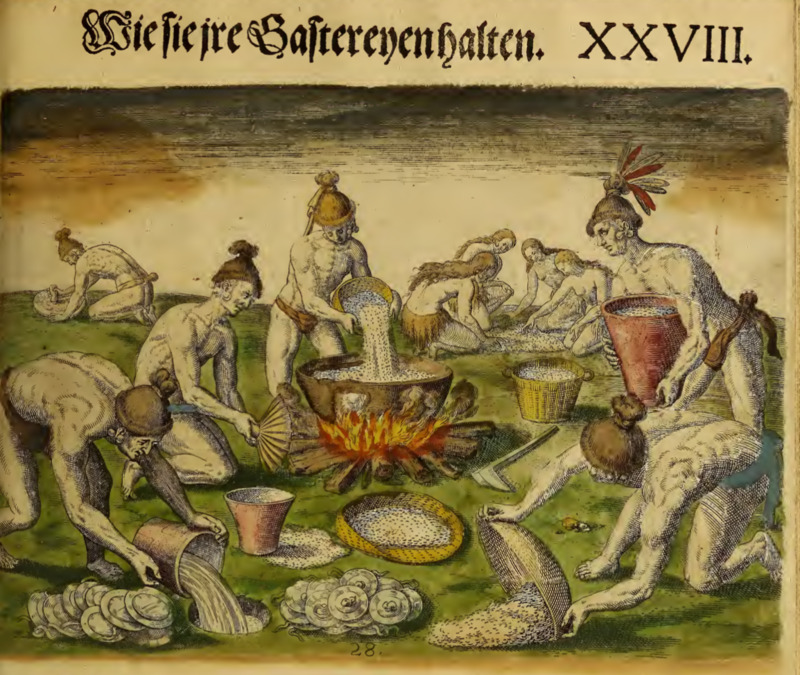 Wie sie ire Gastereyen halten. XXVIII.