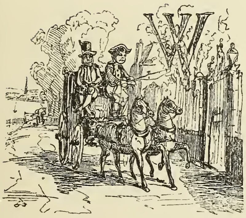 [Vanity Fair Vol. I Chapter I Historiated Initial]