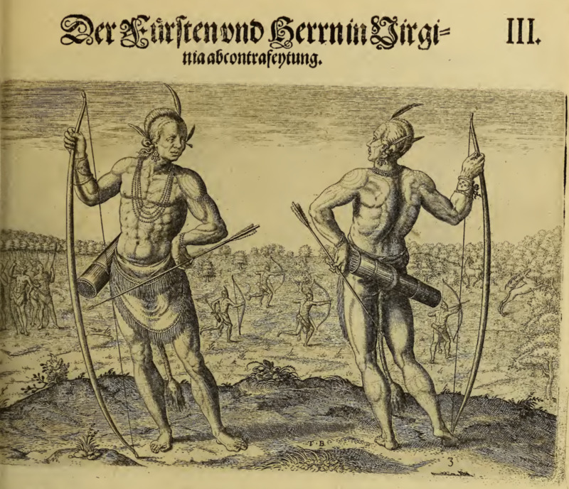 Der fürsten und herrn in Virginia abcontrafentung. III.