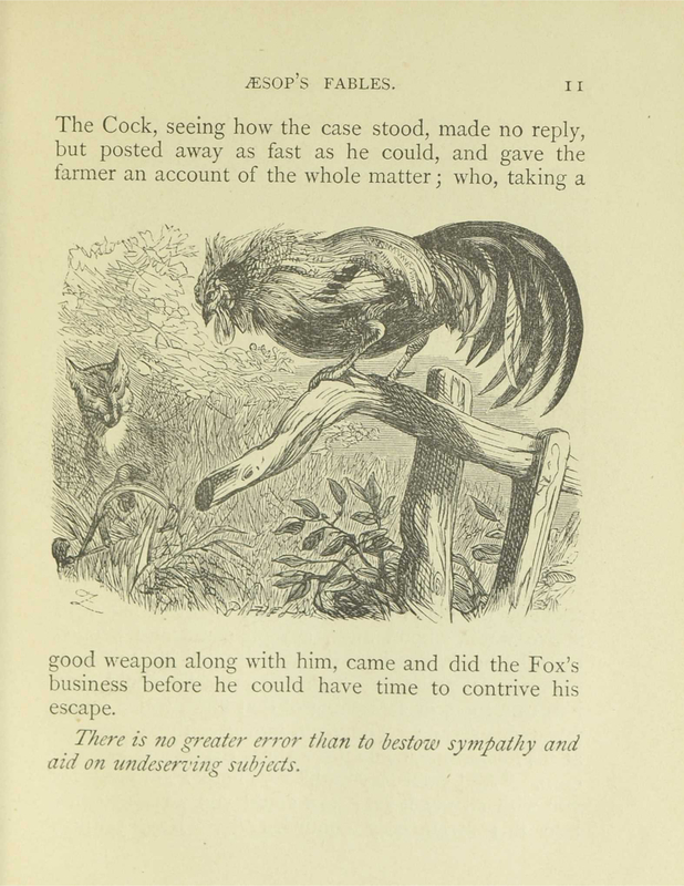 The Cock and The Fox