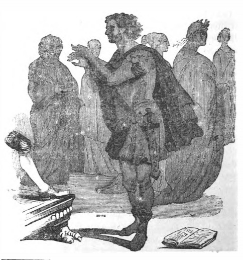 [The Governor of Glubbdubdrib and Gulliver speak with Hannibal]