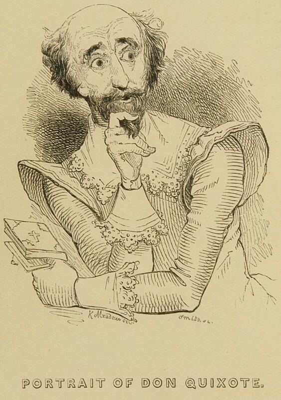 ﻿Portrait of Don Quixote