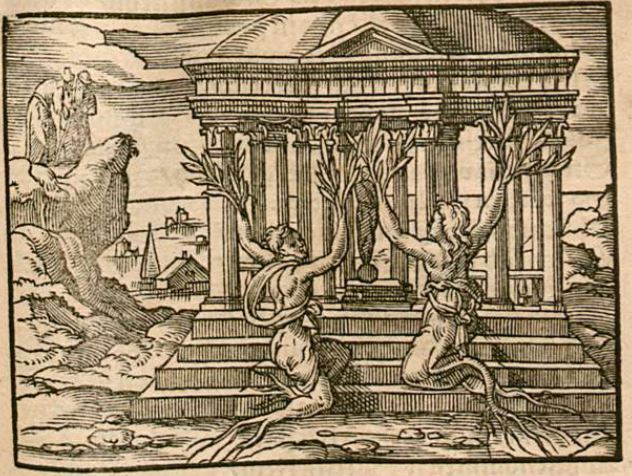 Philemon und Baucis in Baum