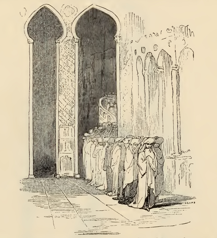 [A Procession of Mourning Maidens in the Cave of Montesinos]