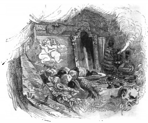 [a dining table from Lilliput]