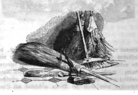 [Brooms used in the court of Luggnag]