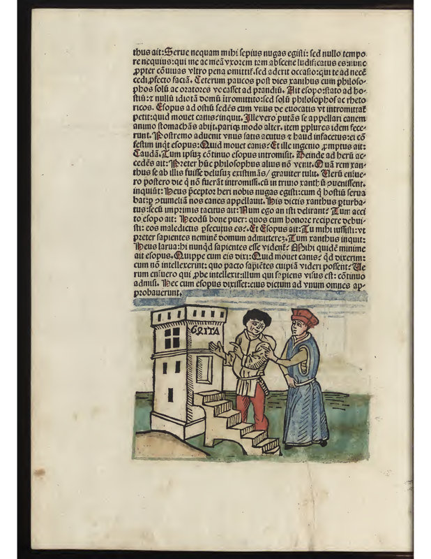 Esopi Appologi siue Mythologi cum quibusdam carminum et fabularum additionibus Sebastiani Brant