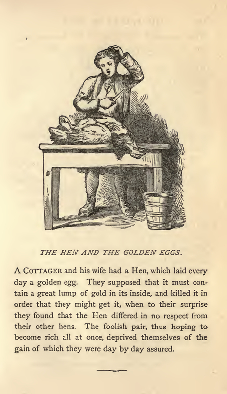 The Hen and the Golden Eggs