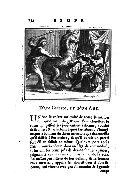 D'un Cheval Et D'un Ane