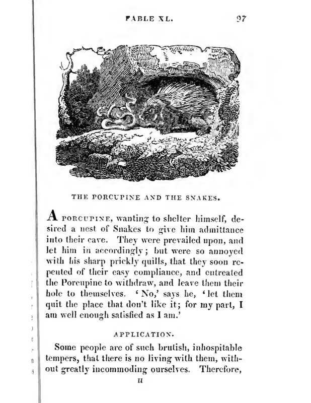 The Pocupine and the Snakes