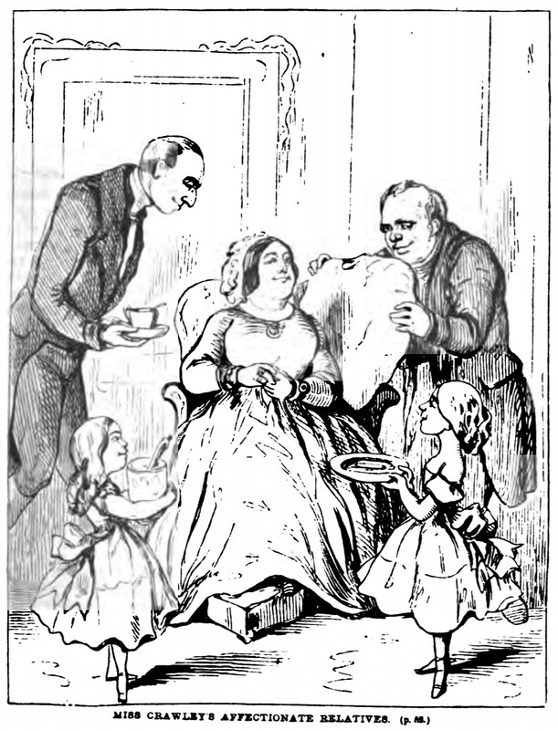 MISS CRAWLEY’S AFFECTIONATE RELATIVES.