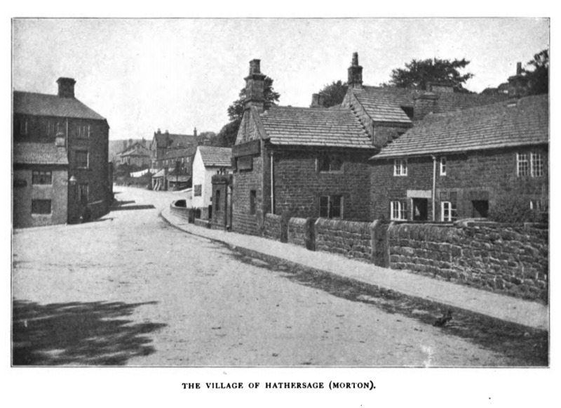 The village of Hathersage (Morton)