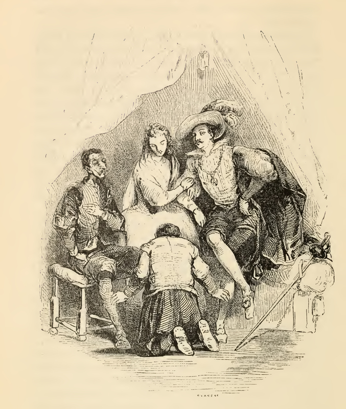 [Sancho Panza Thanks the Duchess for Ridding him of the Chasing Cooks]