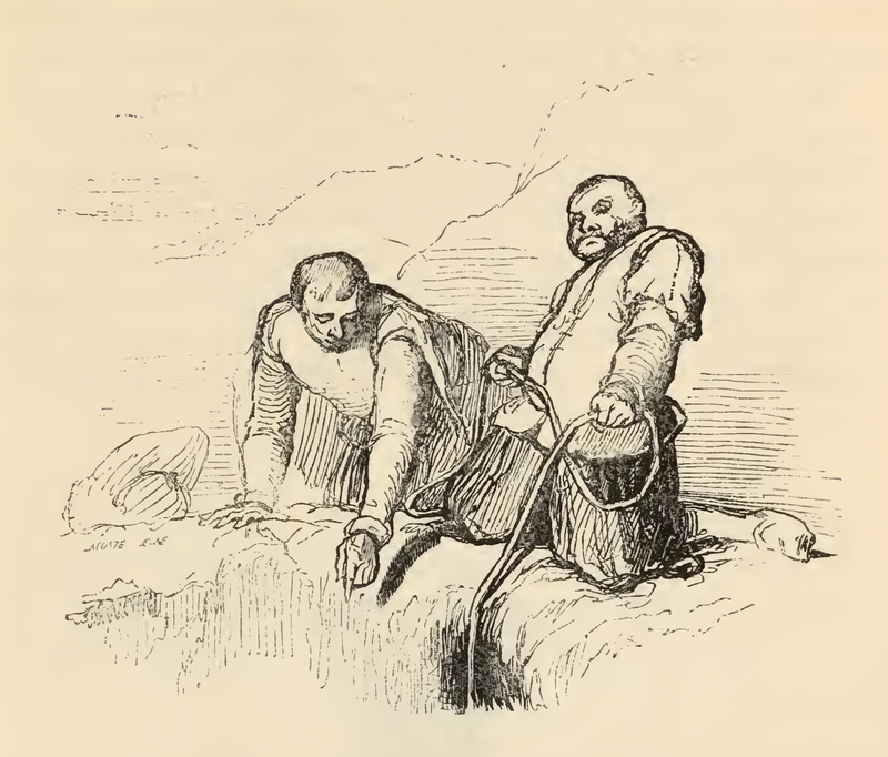 [Sancho Gathers Up the Rope]