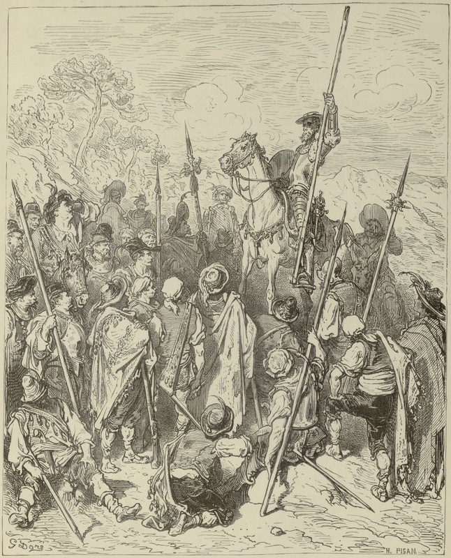 Je suis, mes bons seigneurs, chevalier errant; mon métier est celui des armes