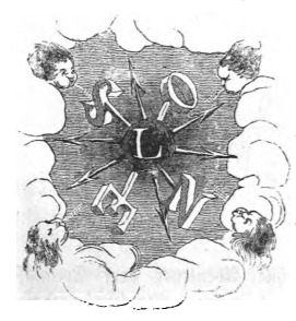 [Cherubs blowing the winds in the four directions of the compass]