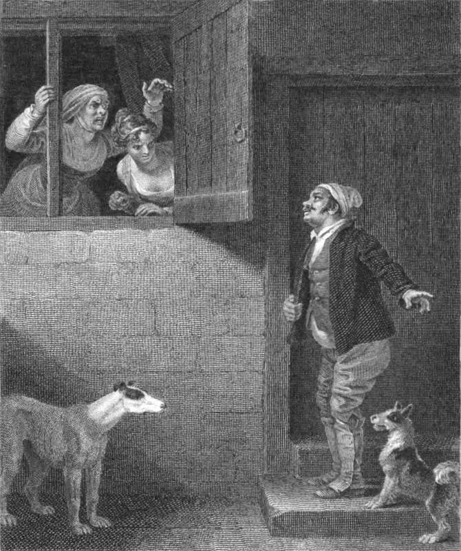 [Sancho Panza Expostulating with the Niece and the Housekeeper]