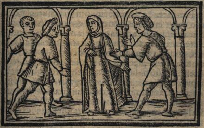 [Act V – Celestina, Calisto, Sempronio, and Pármeno]