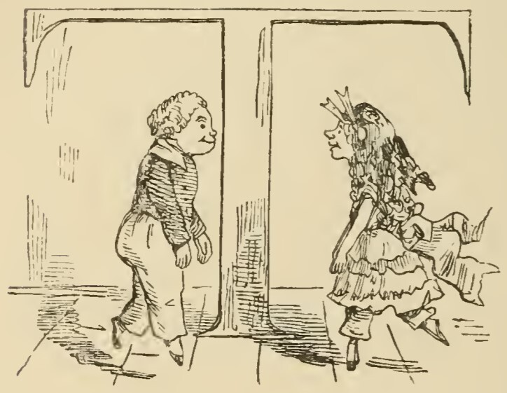 [Vanity Fair Vol. I Chapter XXXIV Inhabited Initial]