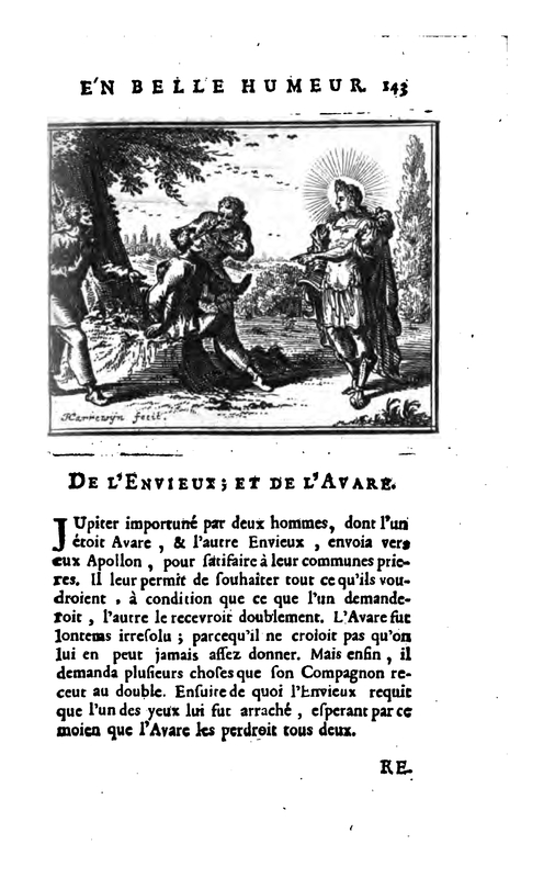 De L'Envieux; Et De L'Avare