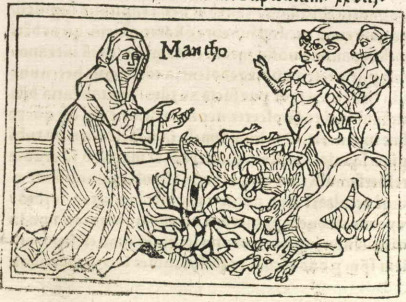 De Manthone tyresie filia