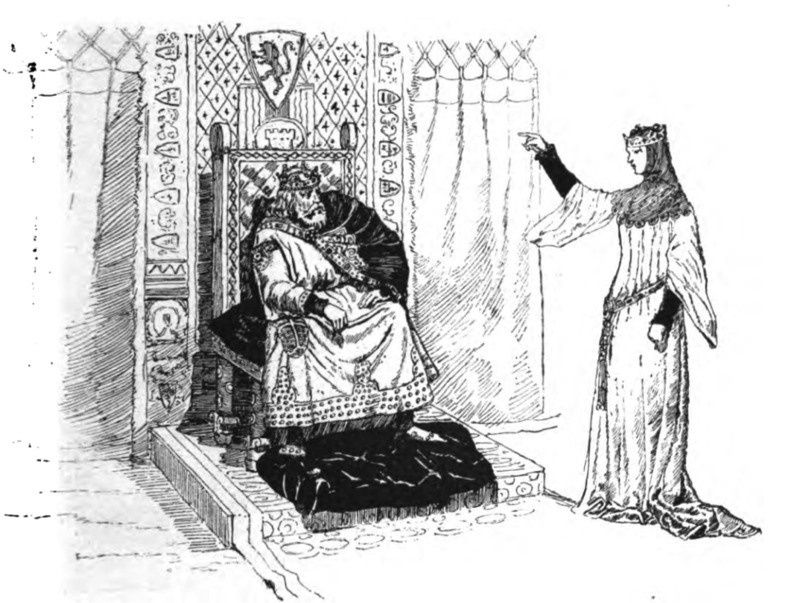 [The queen Urraca speaking with her brother the king Sancho]