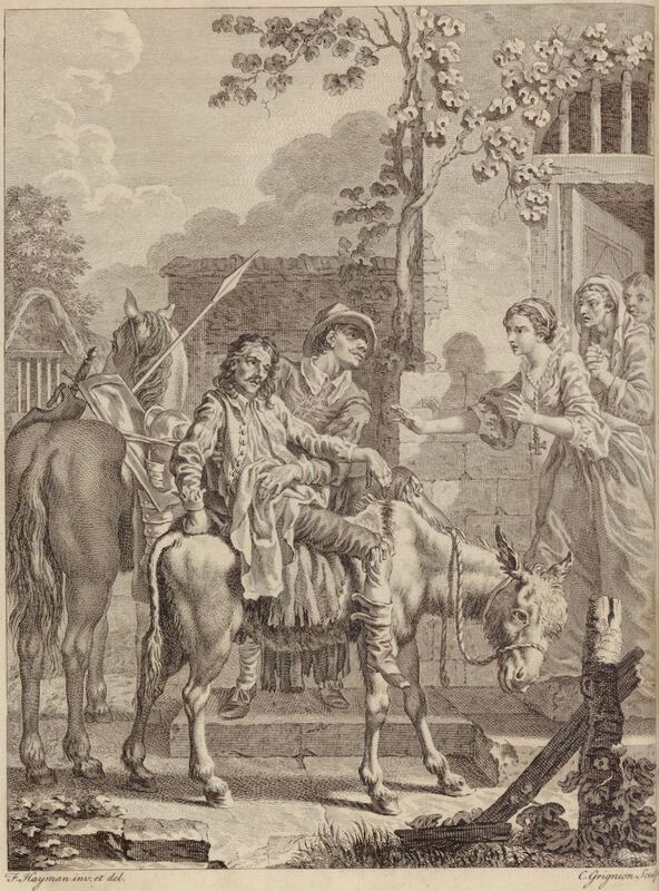 [Don Quixote returns from his first sally]