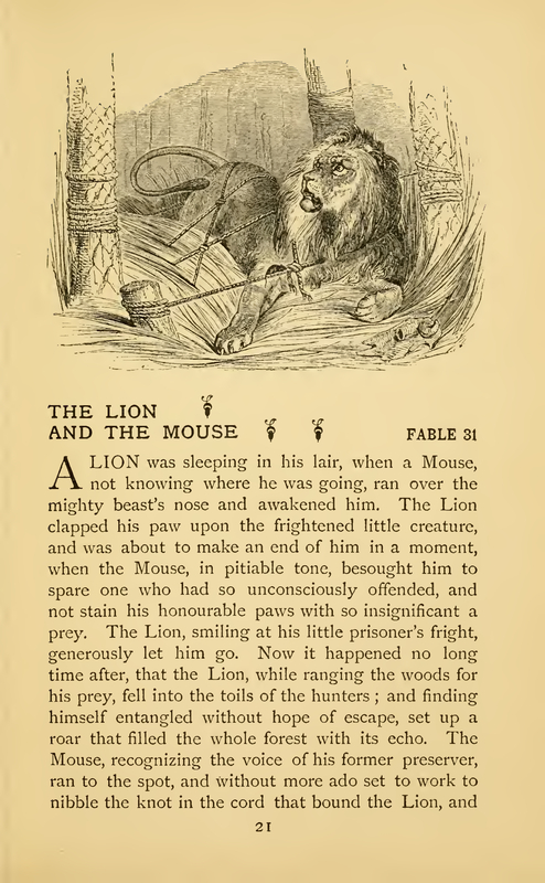The Lion and the Mouse
