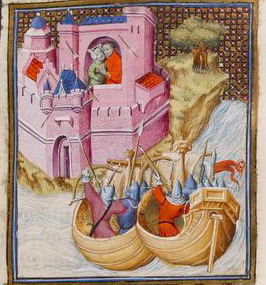 [Helen Watches the Greeks Arrive to Troy]