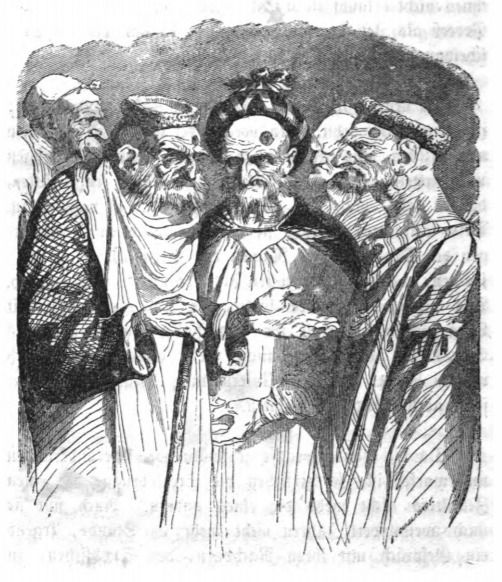 [a group of male immortals from Luggnag]