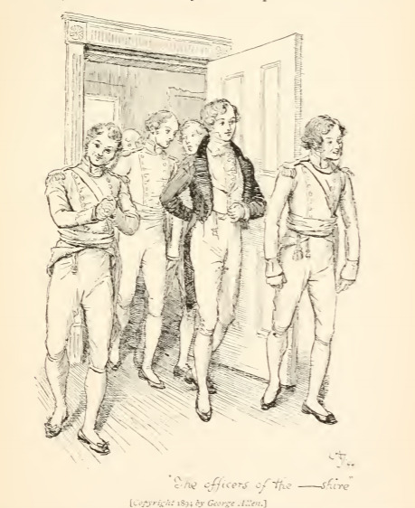 The officers of the – shire