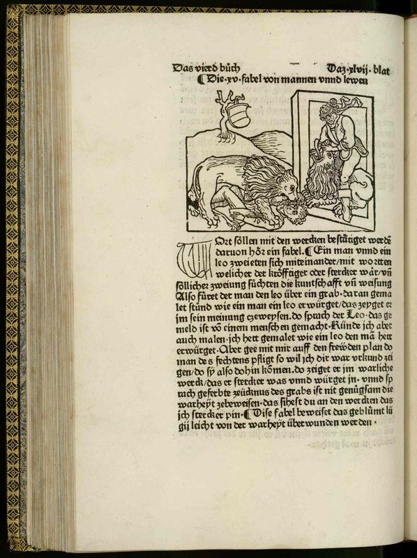 Men Against Lion