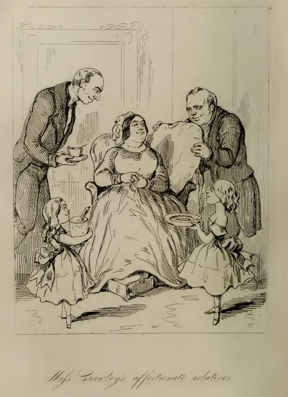 Miss Crawley’s affectionate relatives