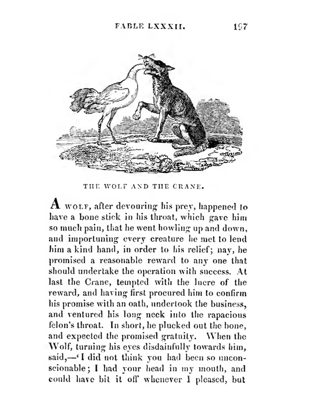 The Wolf and the Crane