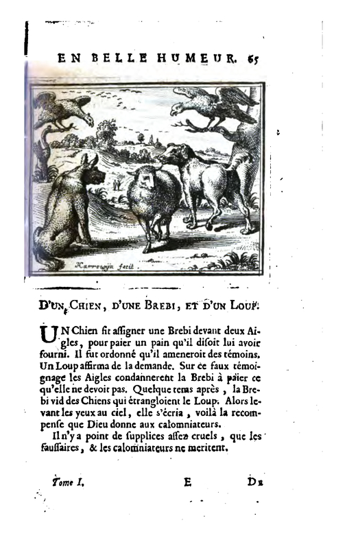 D'un chien, d'une brebi, et d'un loup