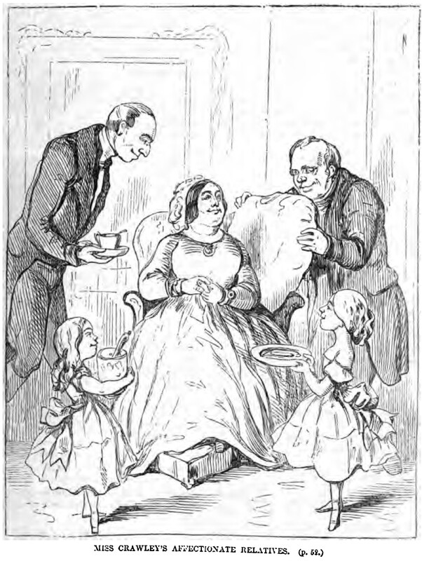 MISS CRAWLEY’S AFFECTIONATE RELATIVES.