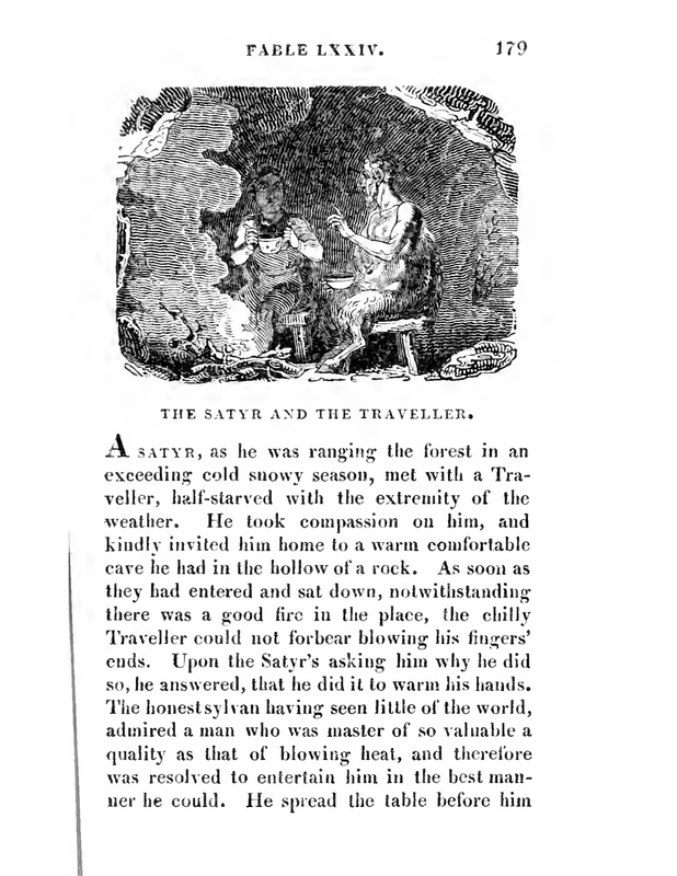 The Satyr and The Traveller