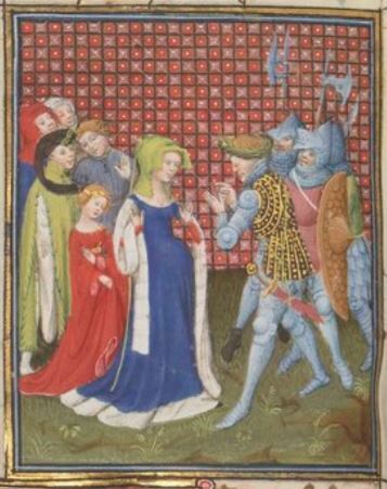 Cy apres sensuit de la tres noble veturie rommanie matrone