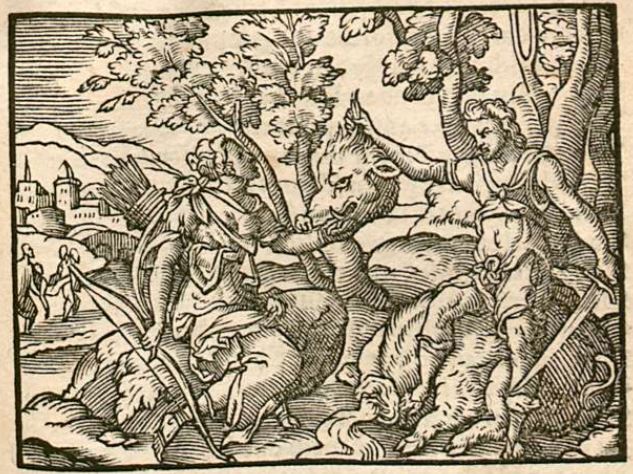 Meleager und Atalanta