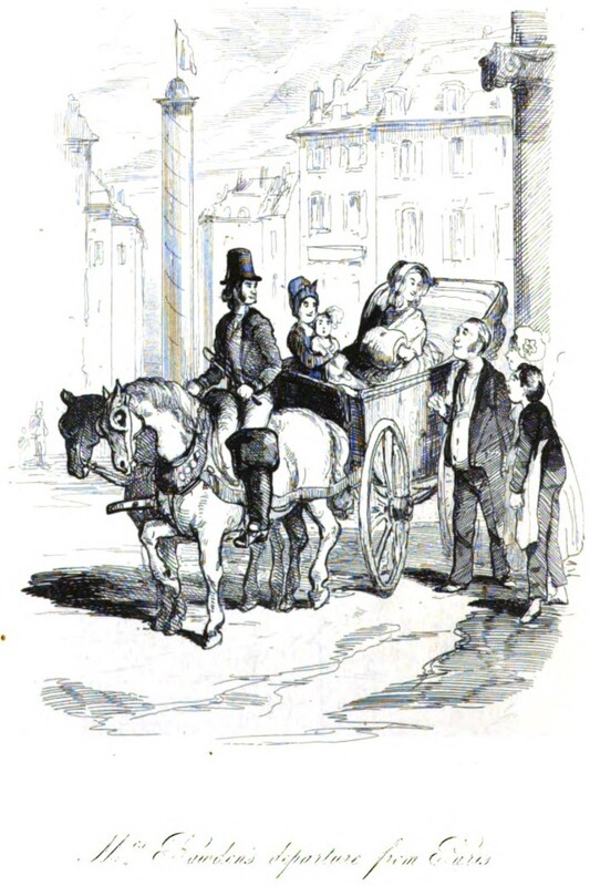 Mrs. Rawdon’s departure from Paris