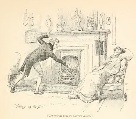 “Piling up the fire”