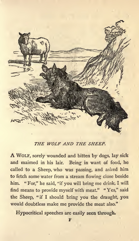 THE WOLF AND THE SHEEP