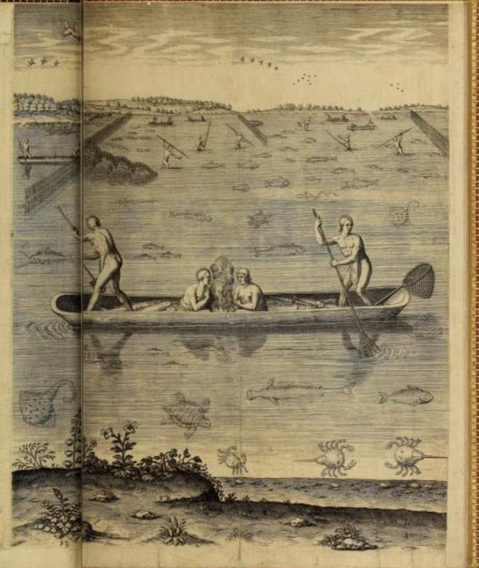 XIII. Their manner of fishynge in Virginia.