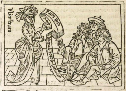 Nicostrata seu Carmenta yonis regis filia
