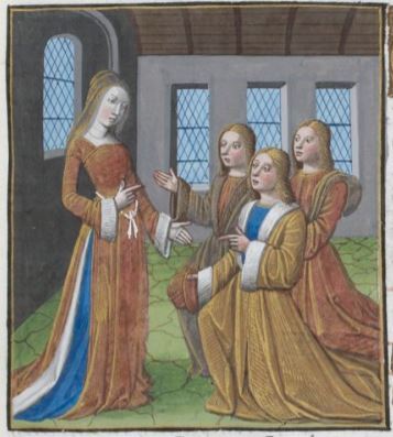 [Venus Being Admired for her Beauty]