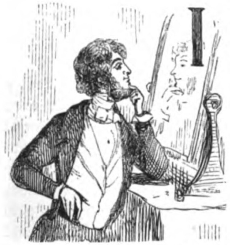 [Vanity Fair Volume I. Chapter XIII Historiated Initial, I]