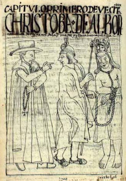 Capitvlo Primero de Vecitador: Christobal de Albornos, Uecitador General de la Santa Madre Yglecia, Buena Justicia